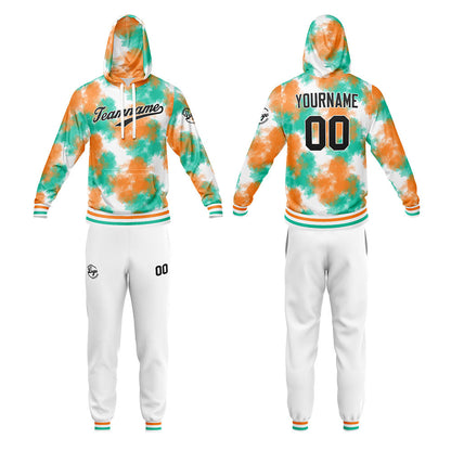Custom Sweatshirt Hoodie For Men Women Girl Boy Print Your Logo Name Number Tie-Dyed
