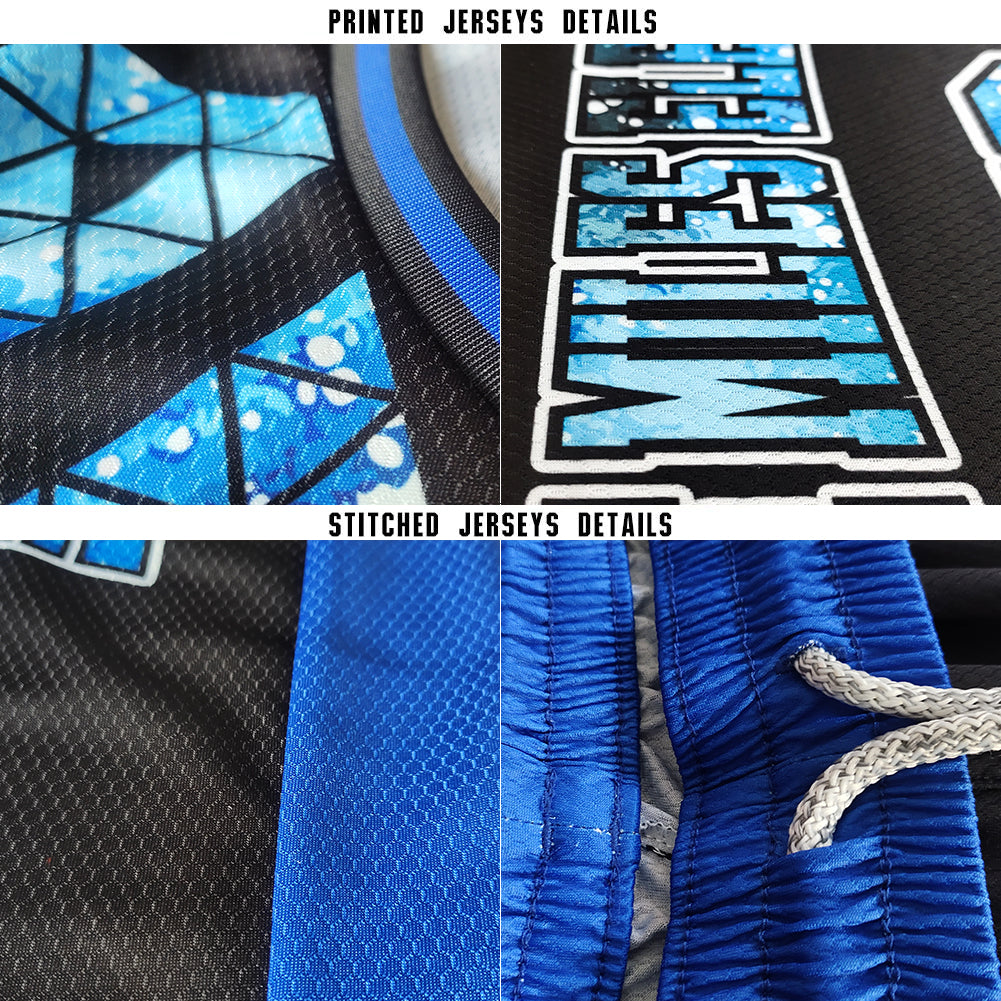 custom gradual change basketball suit for adults and kids  personalized jersey