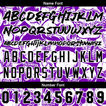 Custom Baseball Jersey Personalized Baseball Shirt for Men Women Kids Youth Teams Stitched and Print Purple&White