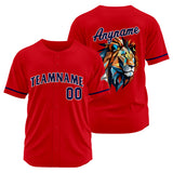 Custom Baseball Uniforms High-Quality for Adult Kids Optimized for Performance Red