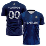 custom soccer uniform jersey kids adults personalized set jersey shirt navy