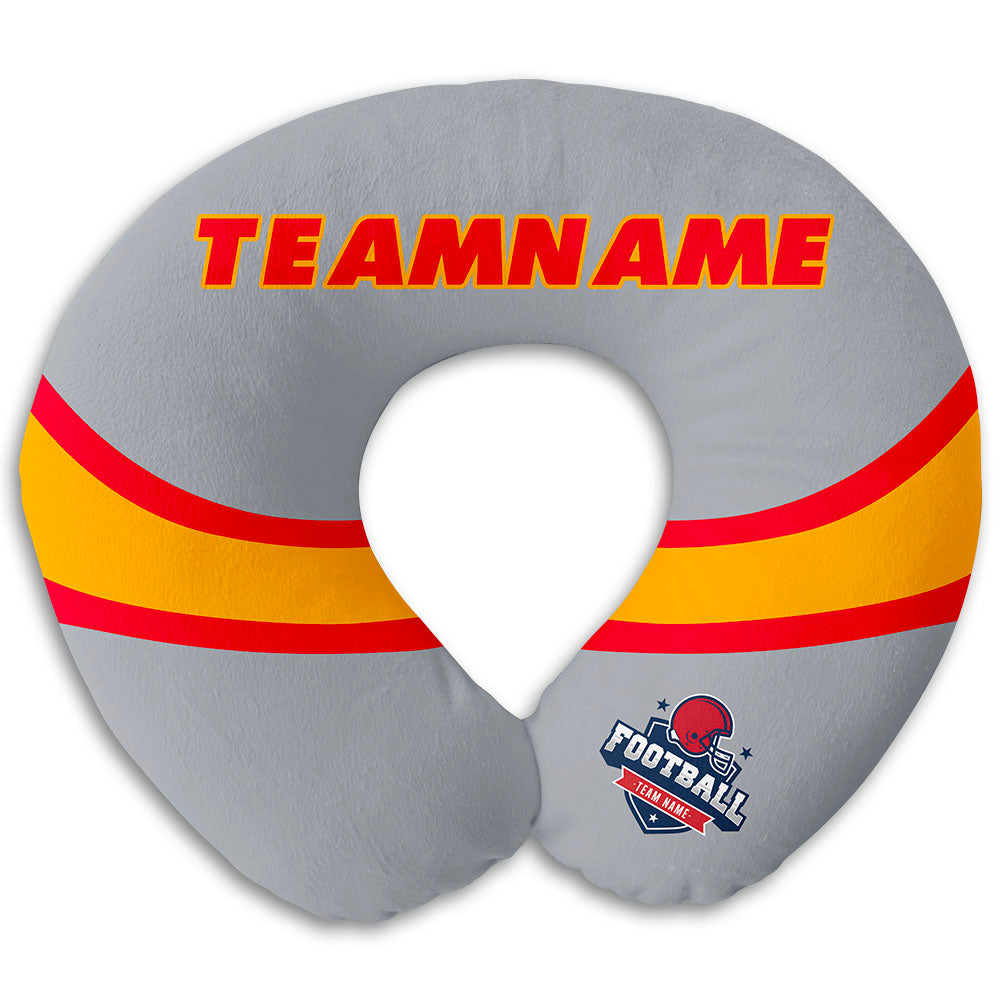 Custom U-Shaped Travel Neck Pillow (Includes Pillow Insert), Add Your Name and Logo