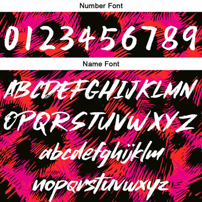 Custom Basketball Jersey Uniform Suit Printed Your Logo Name Number Leopard Print&Pink