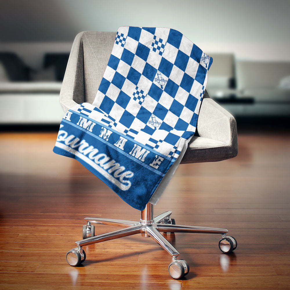 custom ultra-soft micro fleece blanket royal-white