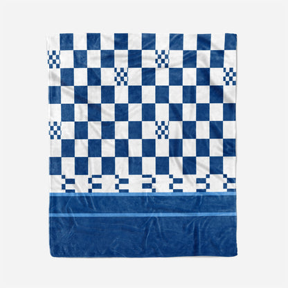 custom ultra-soft micro fleece blanket royal-white