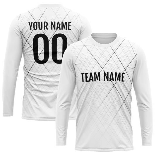 Custom Basketball Soccer Football Shooting Long T-Shirt for Adults and Kids White