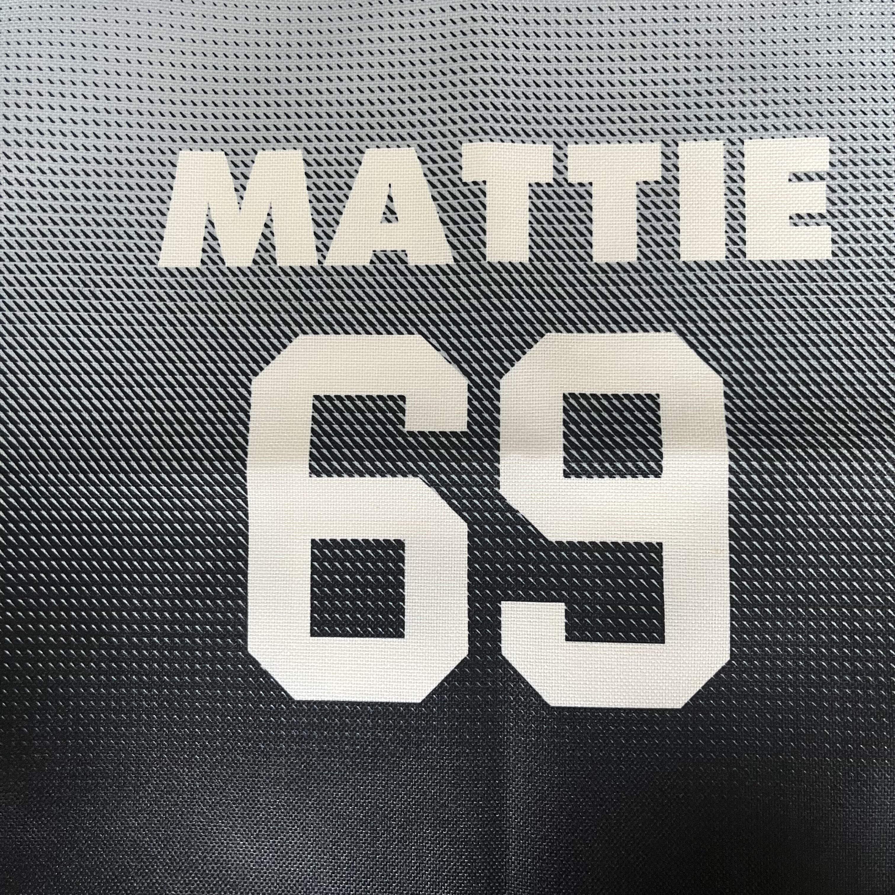 Custom Football Throw Pillow for Men Women Boy Gift Printed Your Personalized Name Number Blue&Gray&White
