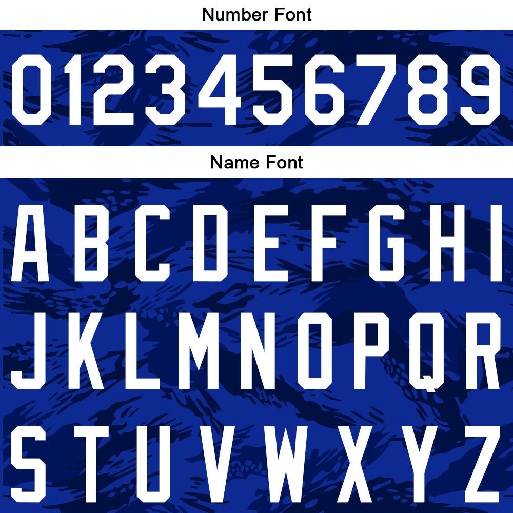Custom Full Print Design Baseball Jersey royal