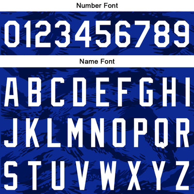 Custom Full Print Design Baseball Jersey royal