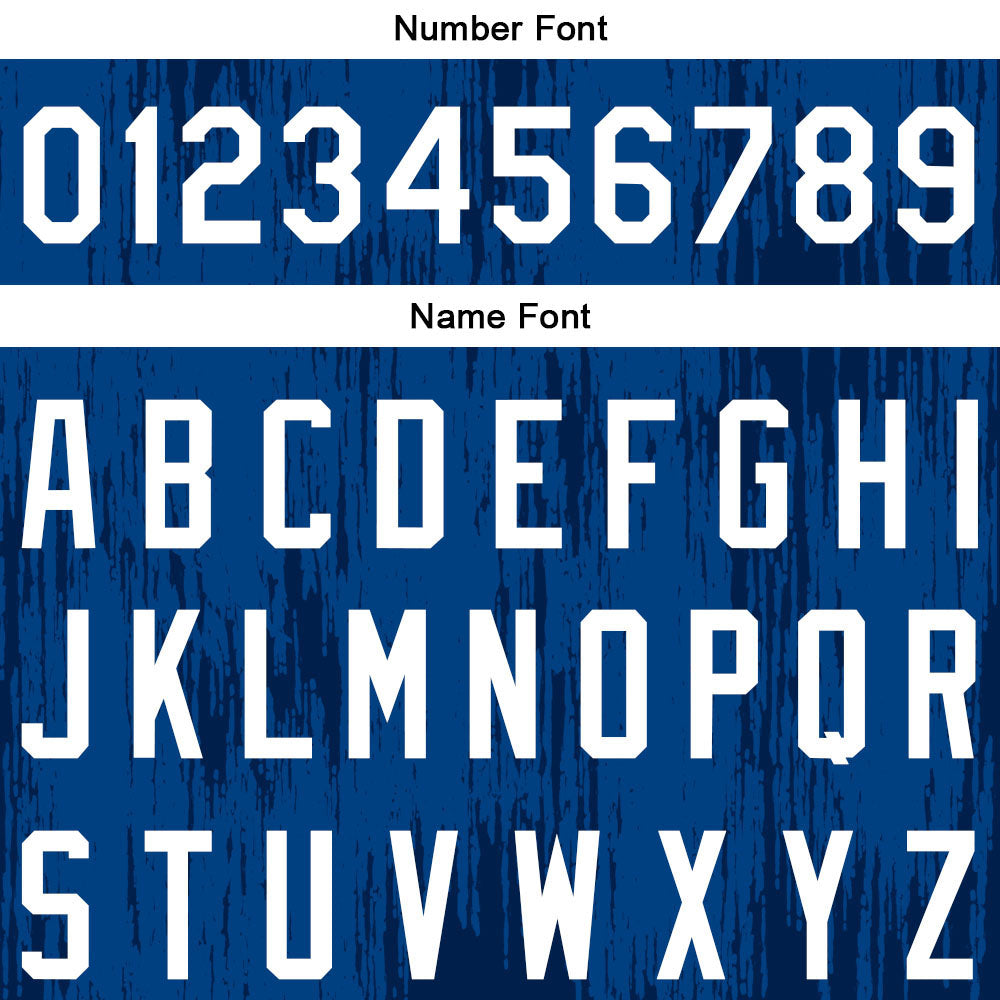 Custom Full Print Design Baseball Jersey navy