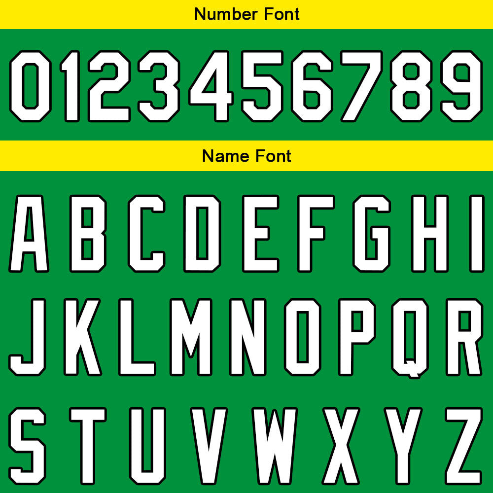 Custom Full Print Design Baseball Jersey Green
