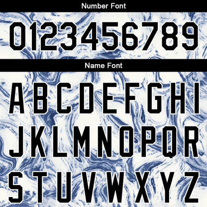 Custom Full Print Design Baseball Jersey fluid