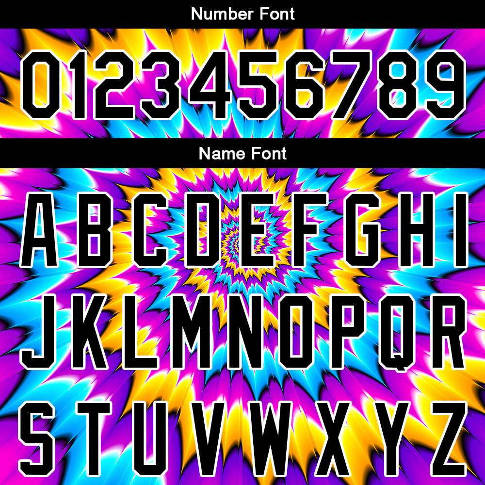 Custom Full Print Design Baseball Jersey Dazzle