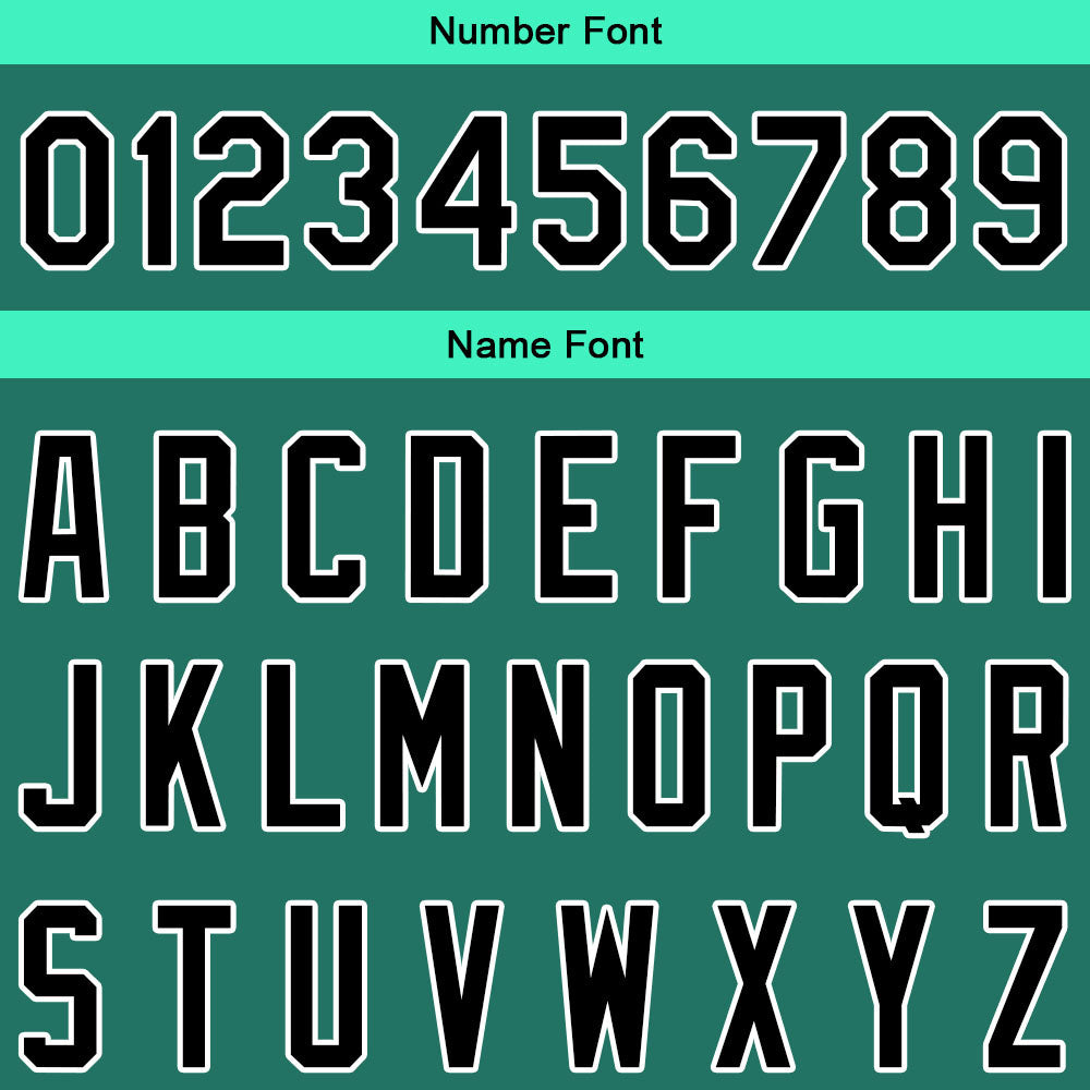 Custom Full Print Design Baseball Jersey green
