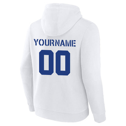 custom authentic pullover sweatshirt hoodie white-royal