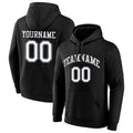 custom authentic pullover sweatshirt hoodie black-white-gray default title